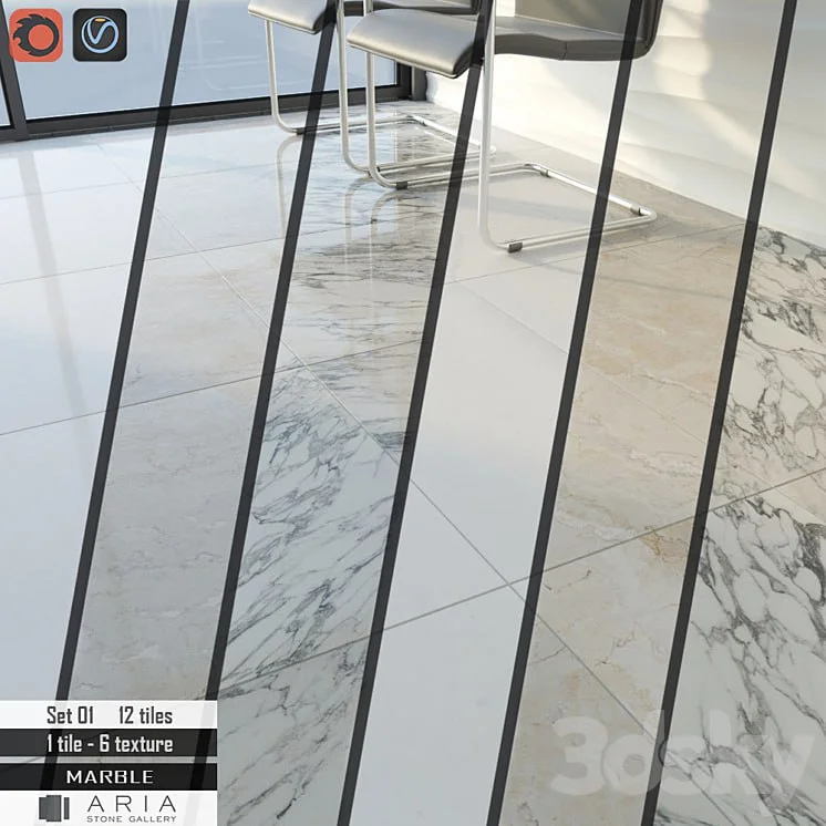 Aria stone Gallery Set 01